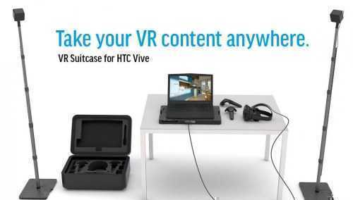 С помощью VR Suitcase можно установить HTC Vive в любом месте