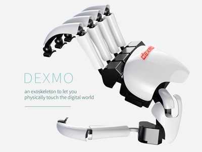 Аксессуар Dexmo – перчатки, которые можно использовать для виртуальных объектов