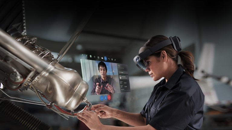 Очки смешанной реальности Microsoft Hololens 2