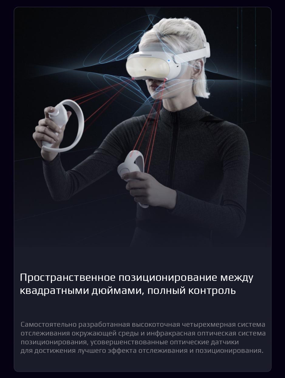 Пространственное позиционирование между квадратными дюймами, полный контроль