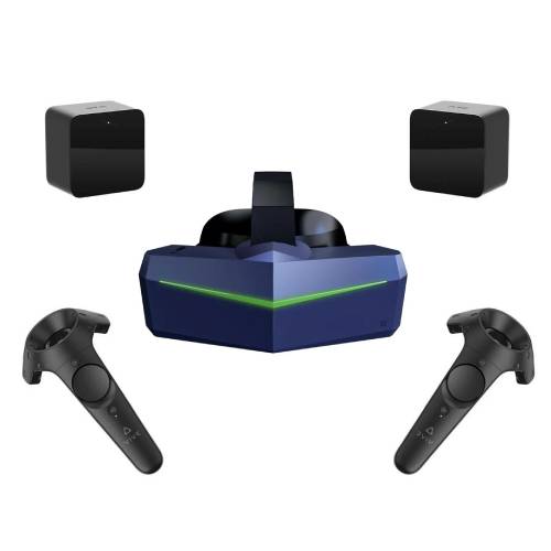 Комплект Pimax 5K Plus с контроллерами и базовыми станциями Vive 1.0