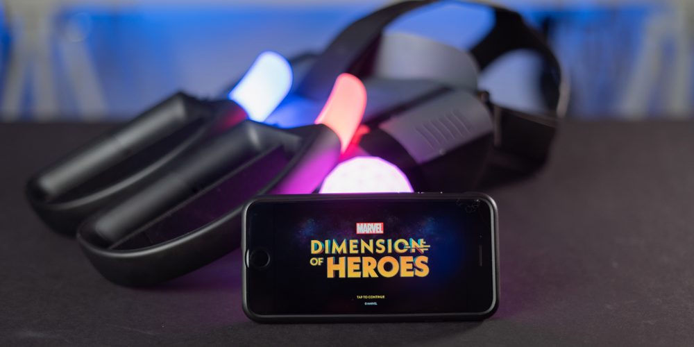 Купив AR-очки Lenovo Mirage AR Marvel