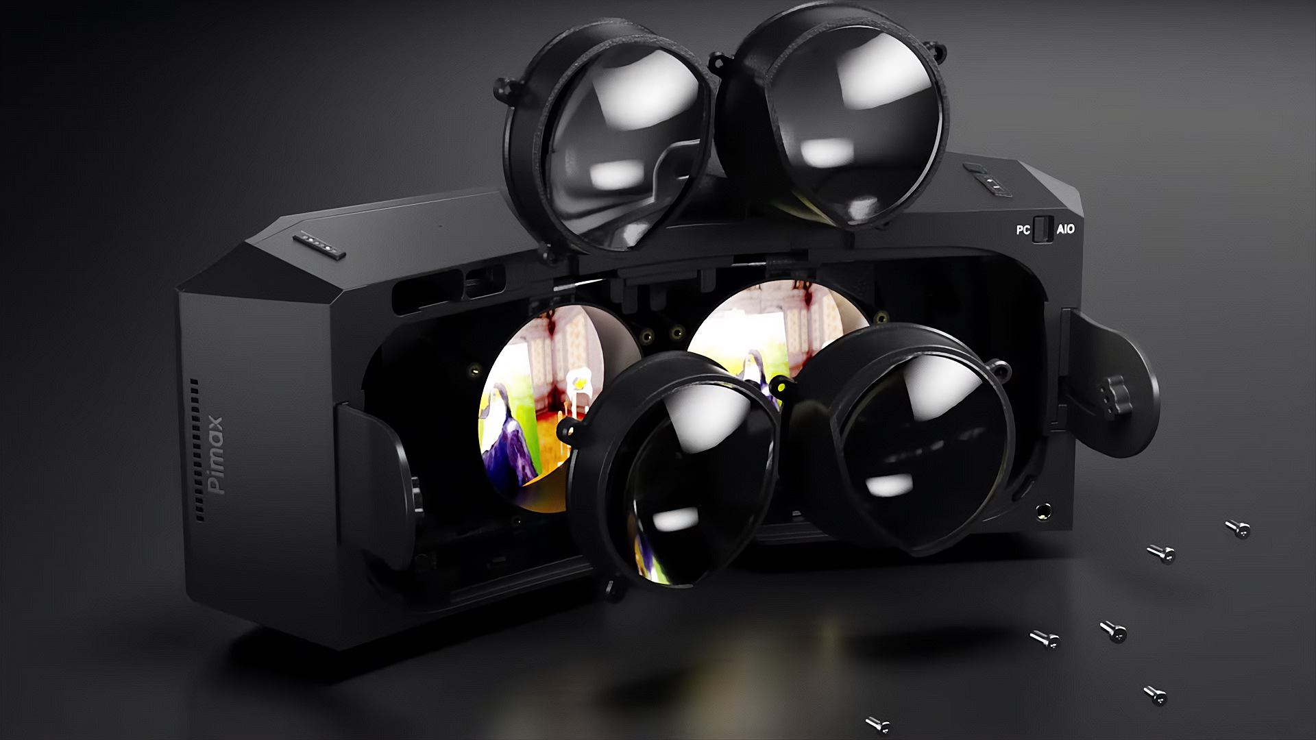 купить шлем виртуальной реальности Pimax Crystal