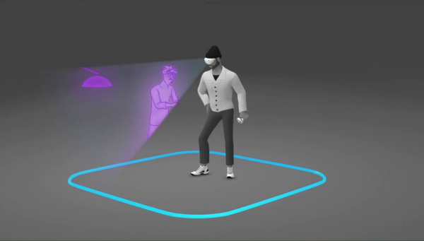 Функционал Space Sense применяется для распознания людей в Oculus Quest