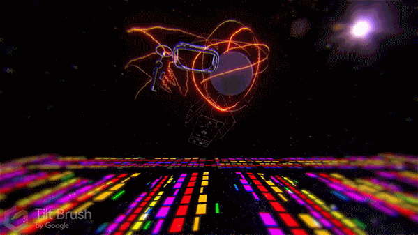В TILT BRUSH ПОЯВИЛИСЬ «АУДИО РЕАКТИВНЫЕ» КИСТОЧКИ