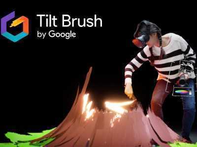 VR-рисовалка Tilt Brush от марки Google 