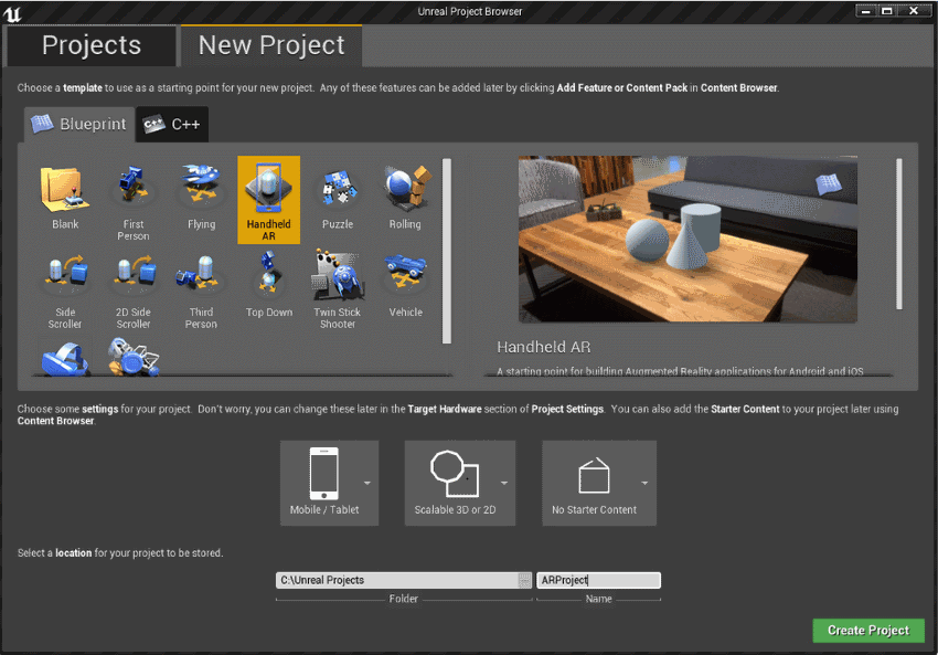 СРЕДИ НОВЕЙШИХ ФУНКЦИЙ РАЗРАБОТКИ AR ПОЯВИТСЯ UNIFIED UNREAL AR FRAMEWORK